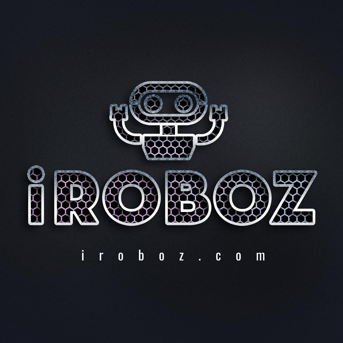 iRoboz logo - Robot Startup Brand name - iroboz.com